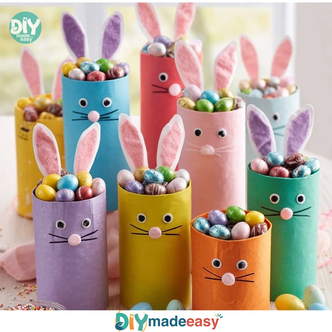 Easter Bunny Treat Tubes