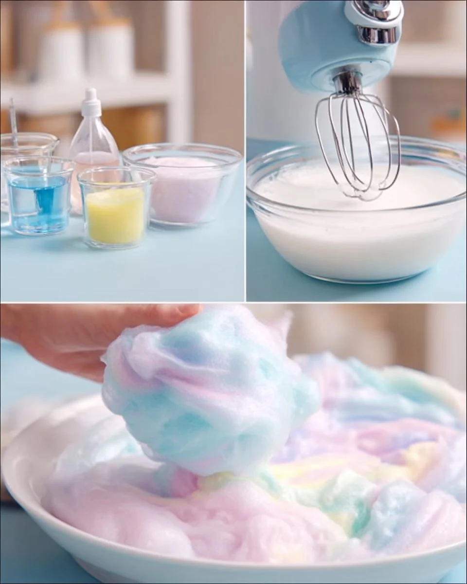 Fluffy Soap Foam Sensory Play