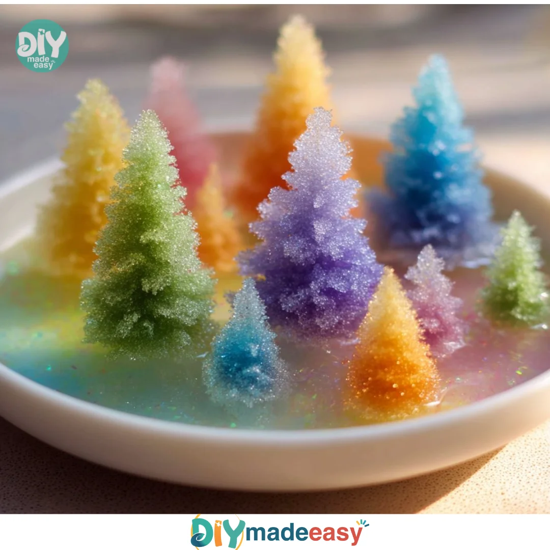 Growing Baking Soda Forest