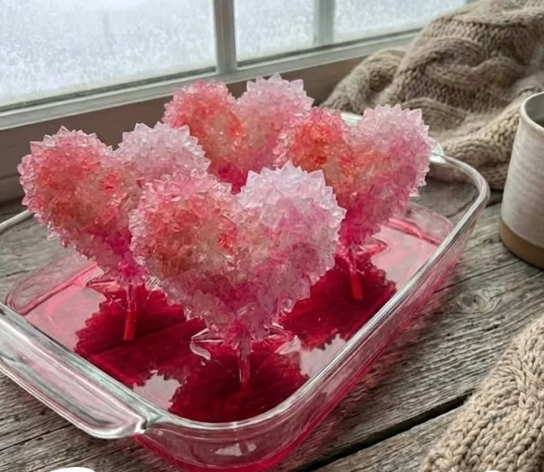 Growing Heart Crystals