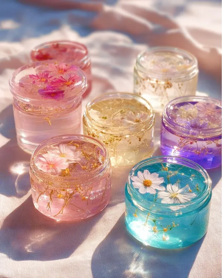 DIY plastic lid glue suncatcher craft in vibrant colors