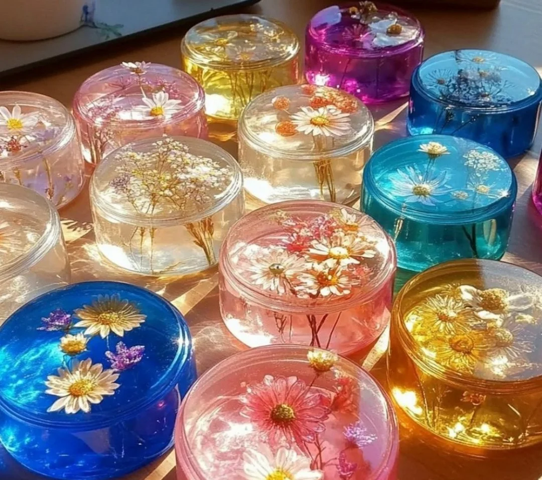 Plastic Lid Glue Suncatcher Craft