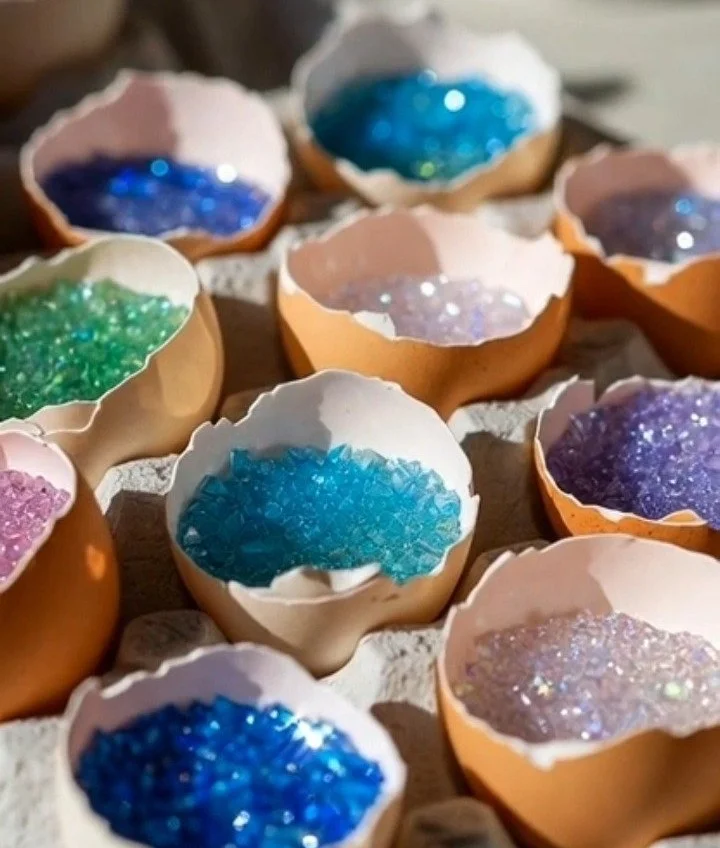 Sparkling Crystal Geodes Experiment