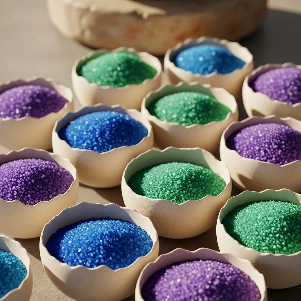 Sparkling Crystal Geodes Experiment