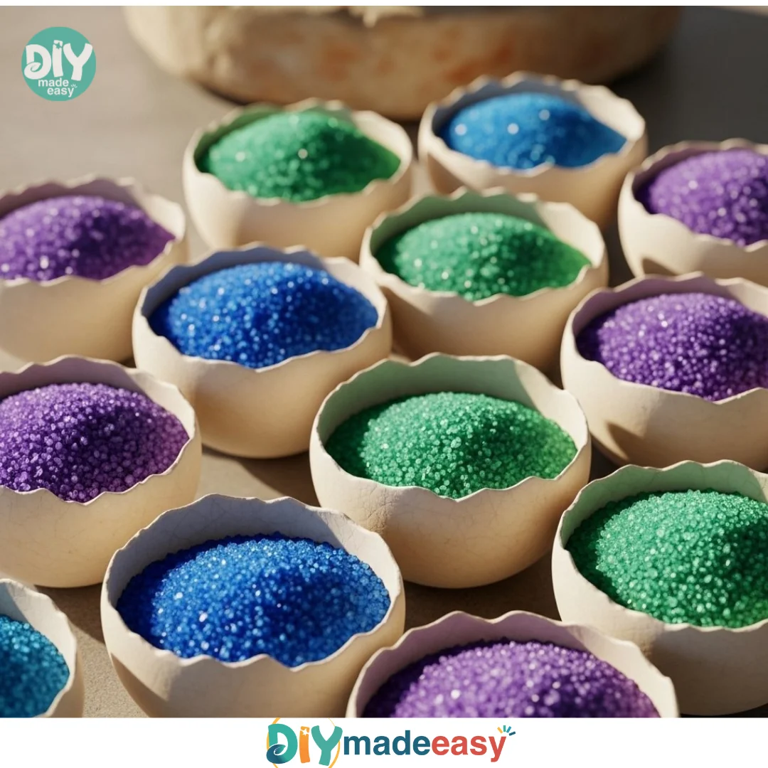 Sparkling Crystal Geodes Experiment