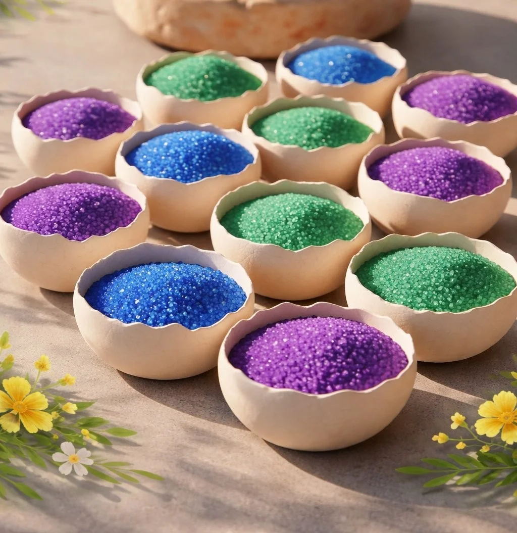 Sparkling Crystal Geodes Experiment