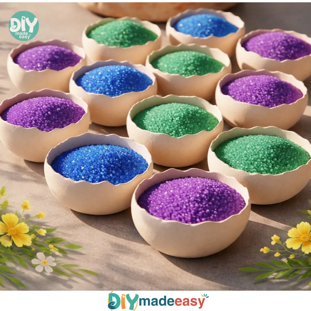 Sparkling Crystal Geodes Experiment