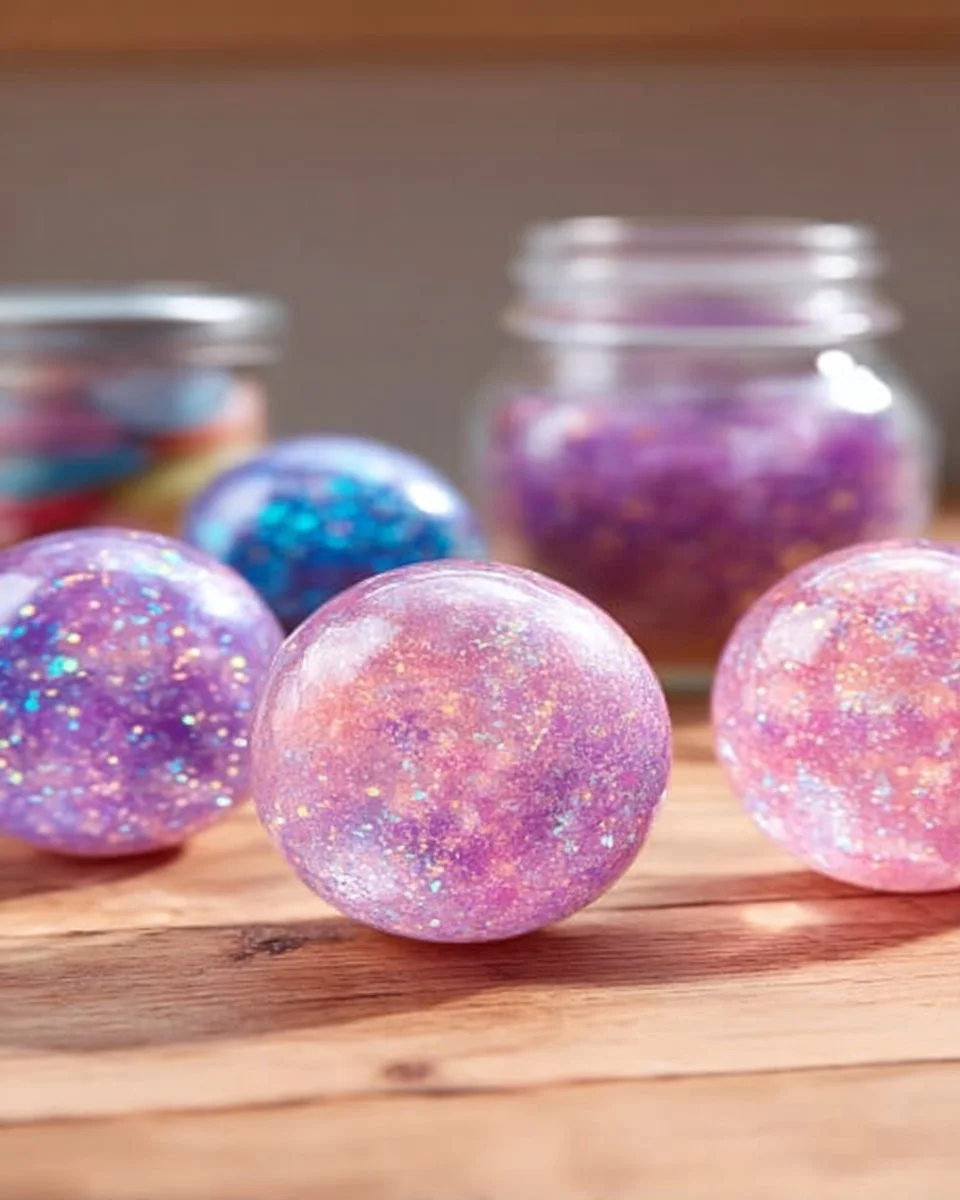 This looks like magic... but it’s just glue and glitter 🤯