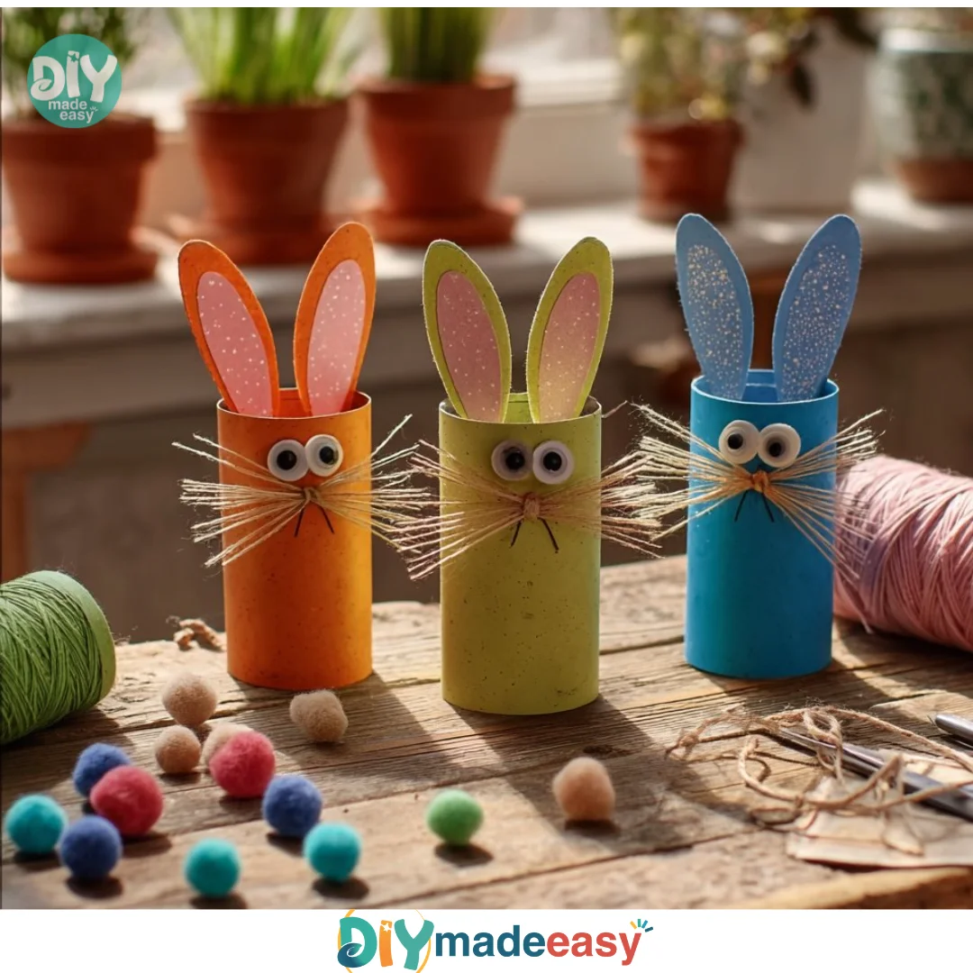 Vibrant Fuzzy-Whiskered Bunnies