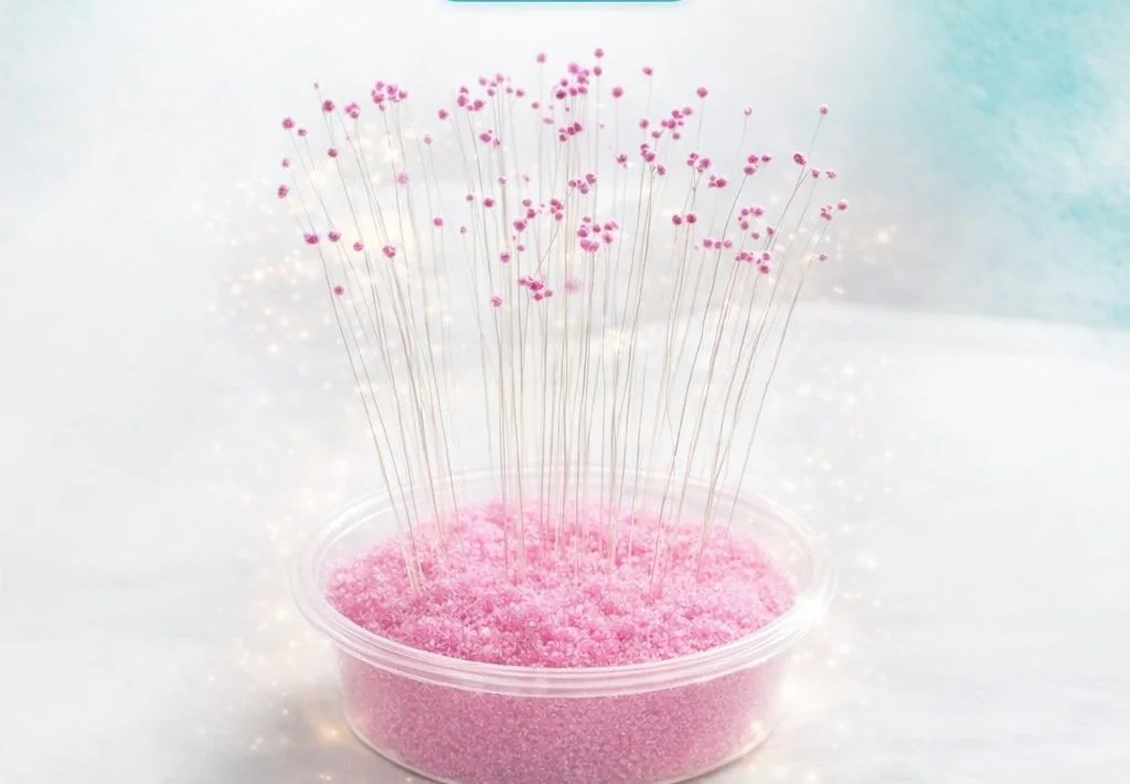 Baking Soda and Vinegar Fireworks Experiment