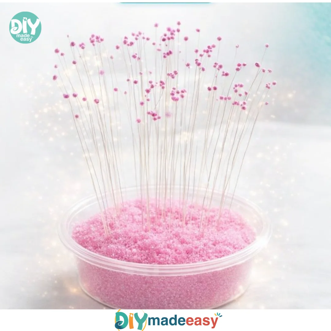 Baking Soda and Vinegar Fireworks Experiment