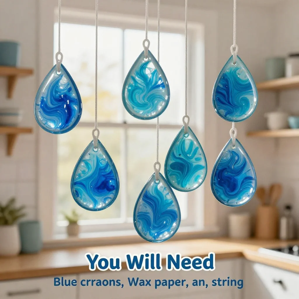 Blue Suncatchers 24 Blue Suncatchers