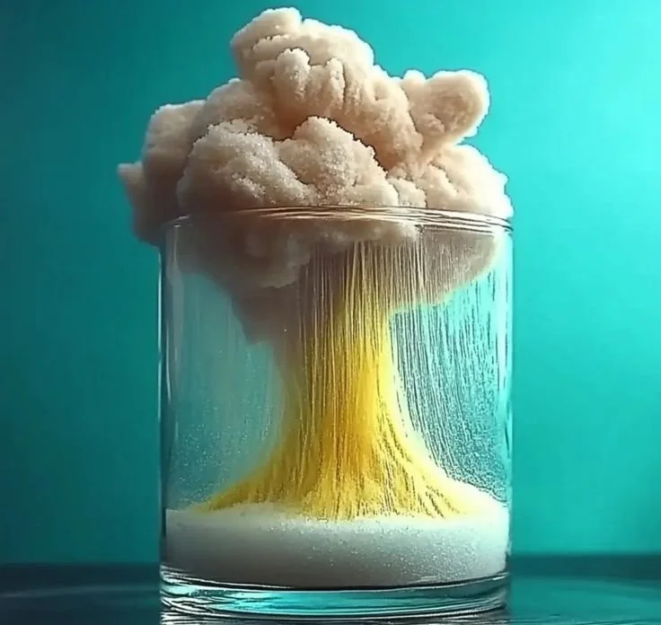 DIY Salt Volcano Science Experiment