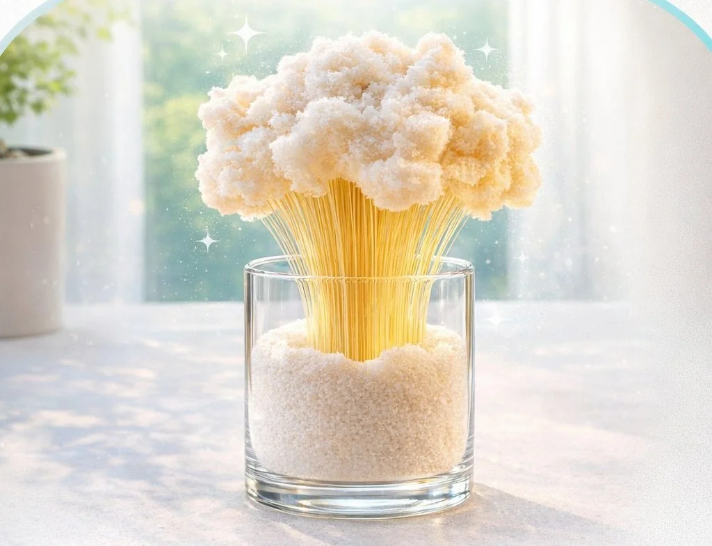 DIY Salt Volcano Science Experiment