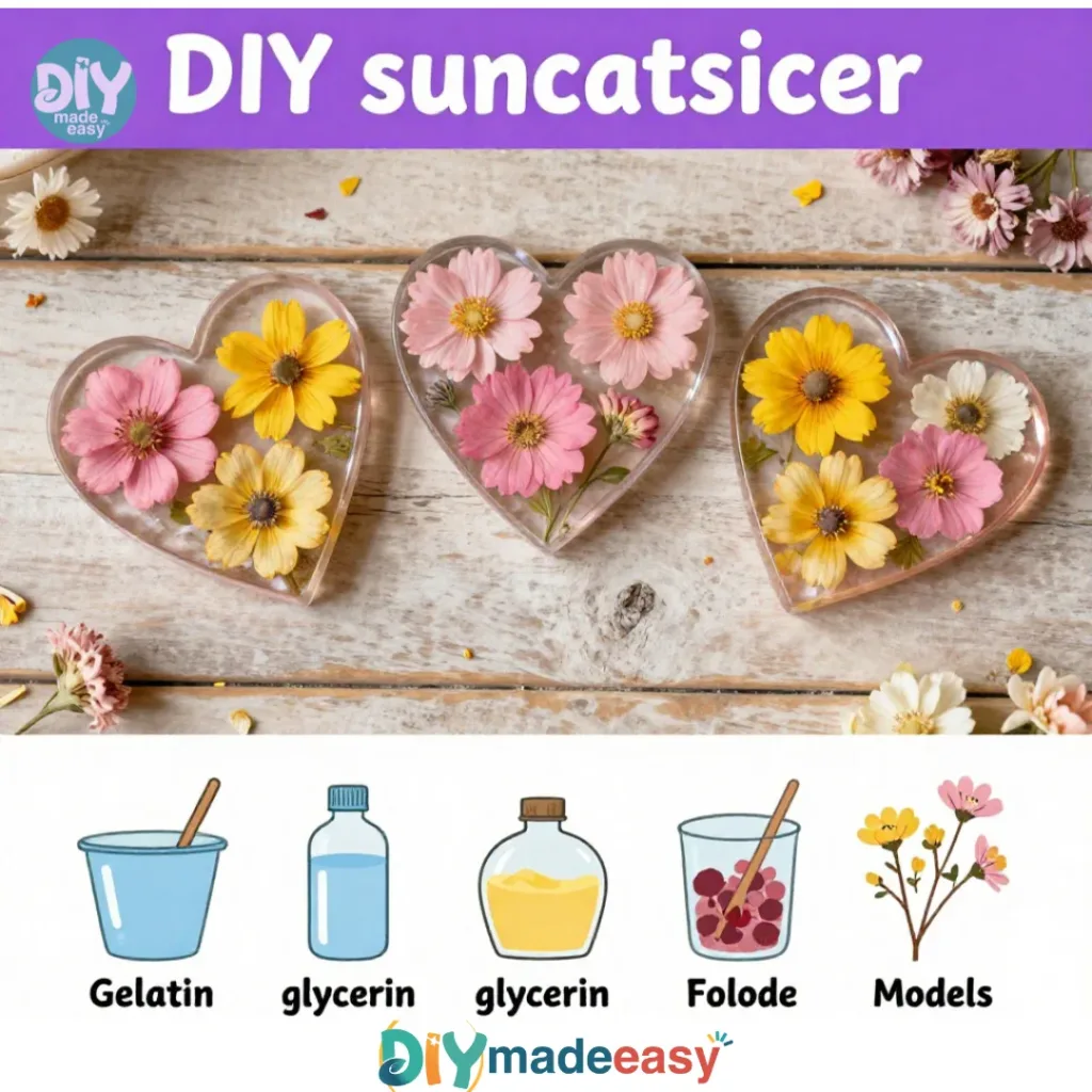 Colorful DIY suncatchers hanging in a sunny window