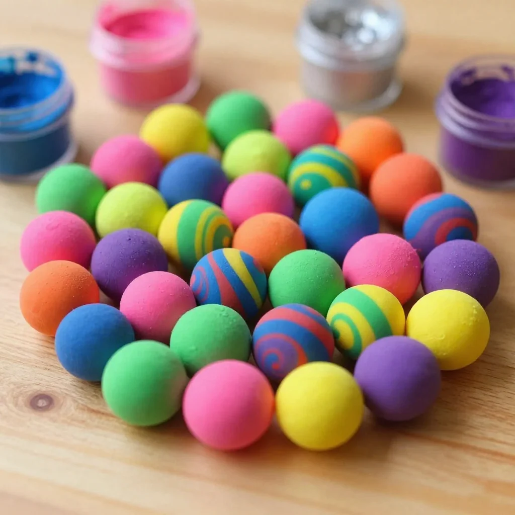 Homemade Bouncing Balls
