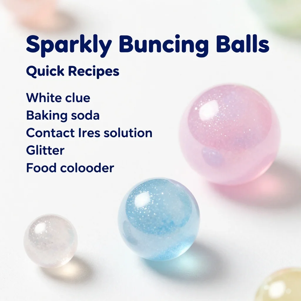 Sparkling Bouncing Balls