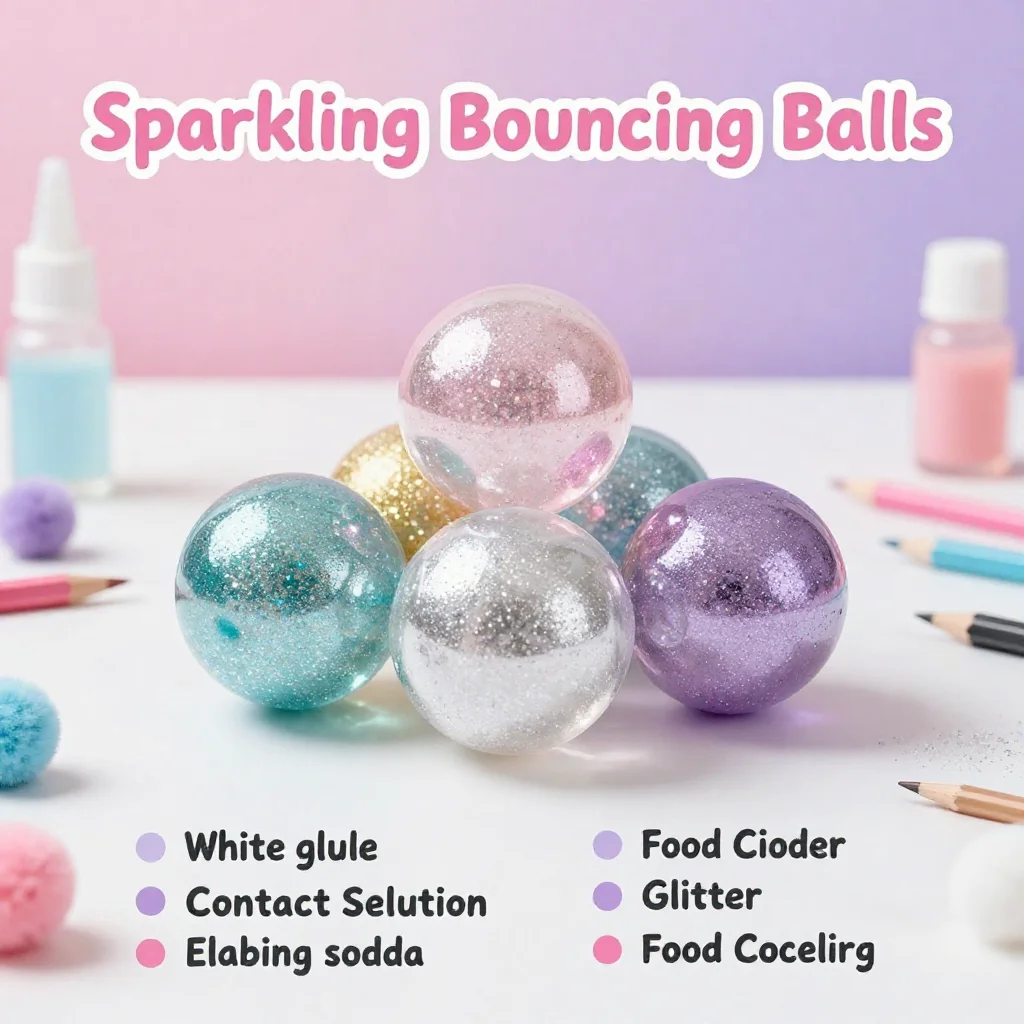 Sparkling Bouncing Balls