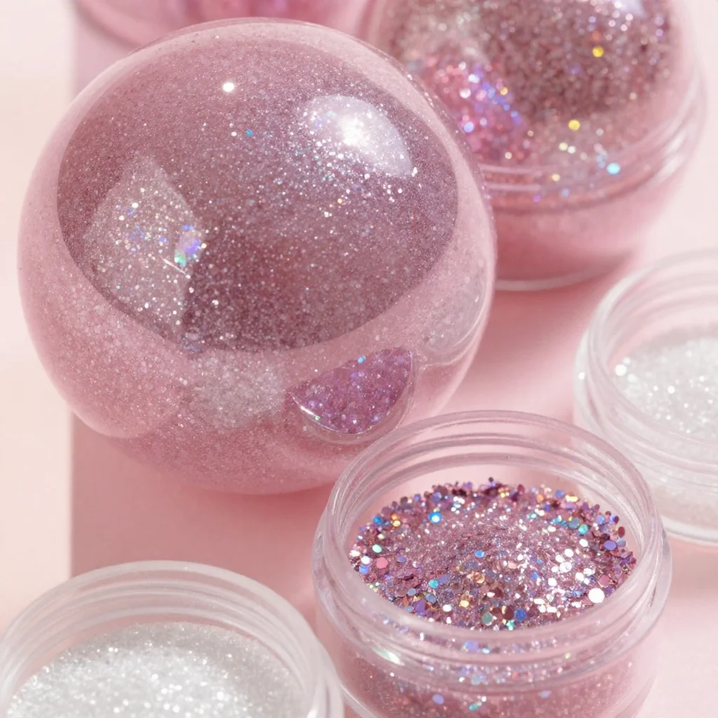 Sparkly Bouncing Balls
