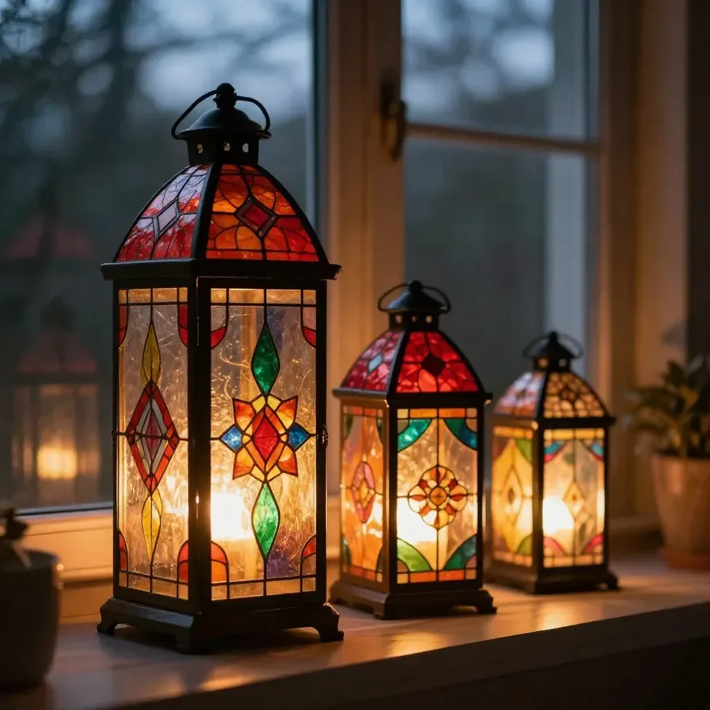 Brighten Your Home with a Stained Glass Lantern