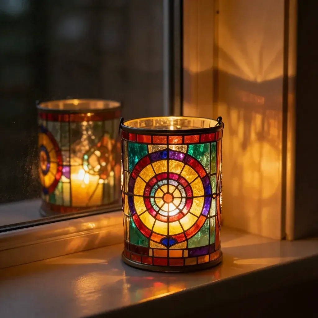 Brighten Your Home with a Stained Glass Lantern