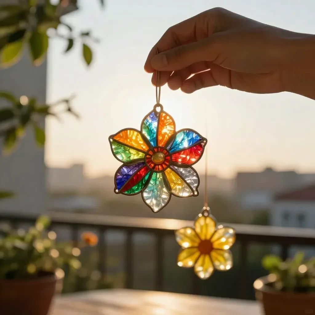 Broken crayons turned into glowing rainbow flowers 24 Broken crayons turned into glowing rainbow flowers 🖍️☀️ This is the prettiest way to recycle old art supplies.