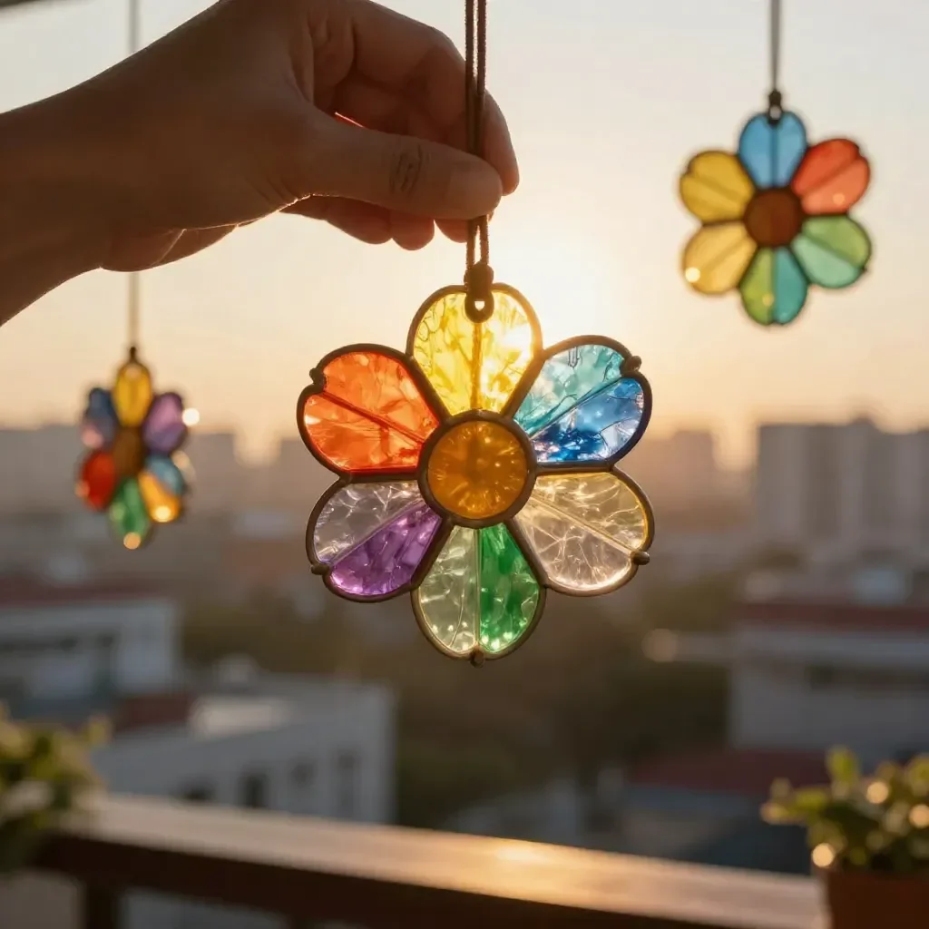 Broken Crayons Turned Into Glowing Rainbow Flowers 19 Broken Crayons Turned Into Glowing Rainbow Flowers