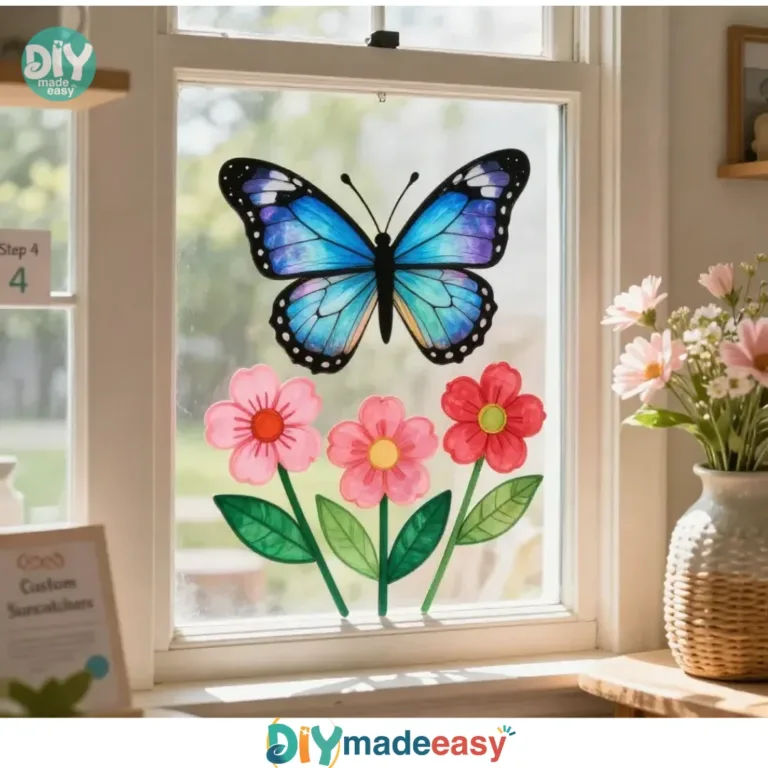 Magical window clings for festive decor and easy removal