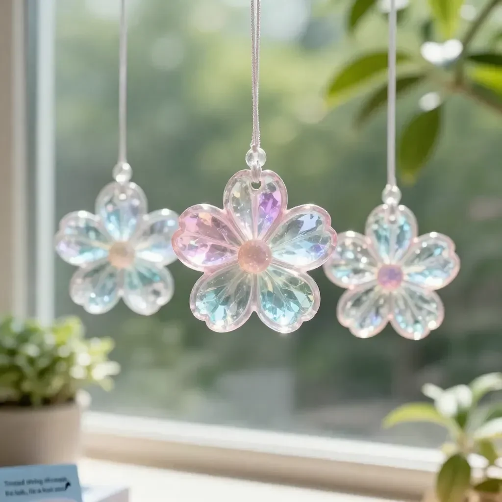 Plastic Bottle Flower Suncatchers 19 Plastic Bottle Flower Suncatchers