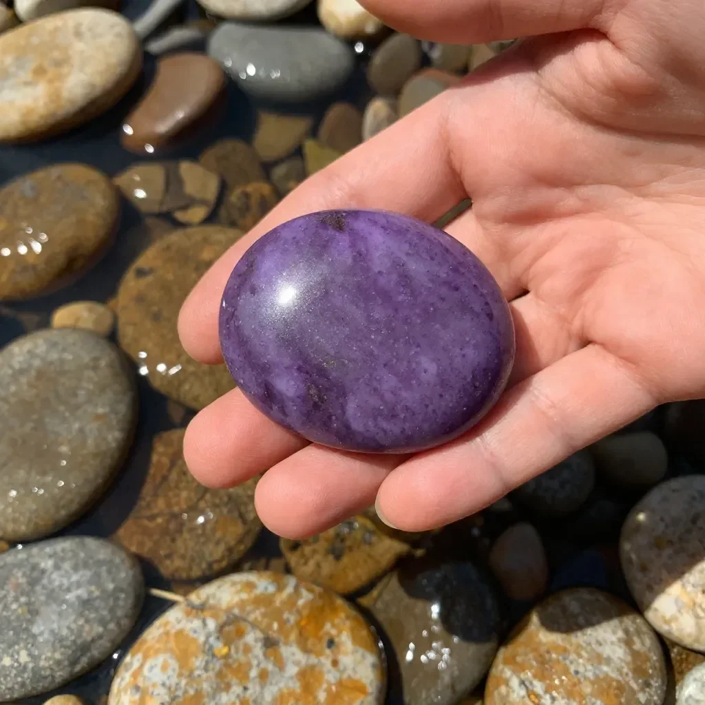 Worry Stones Transform Quiet Moments to English