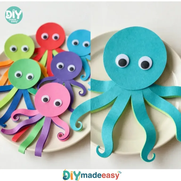Colorful hanging ocean creatures decorations for marine-themed decor