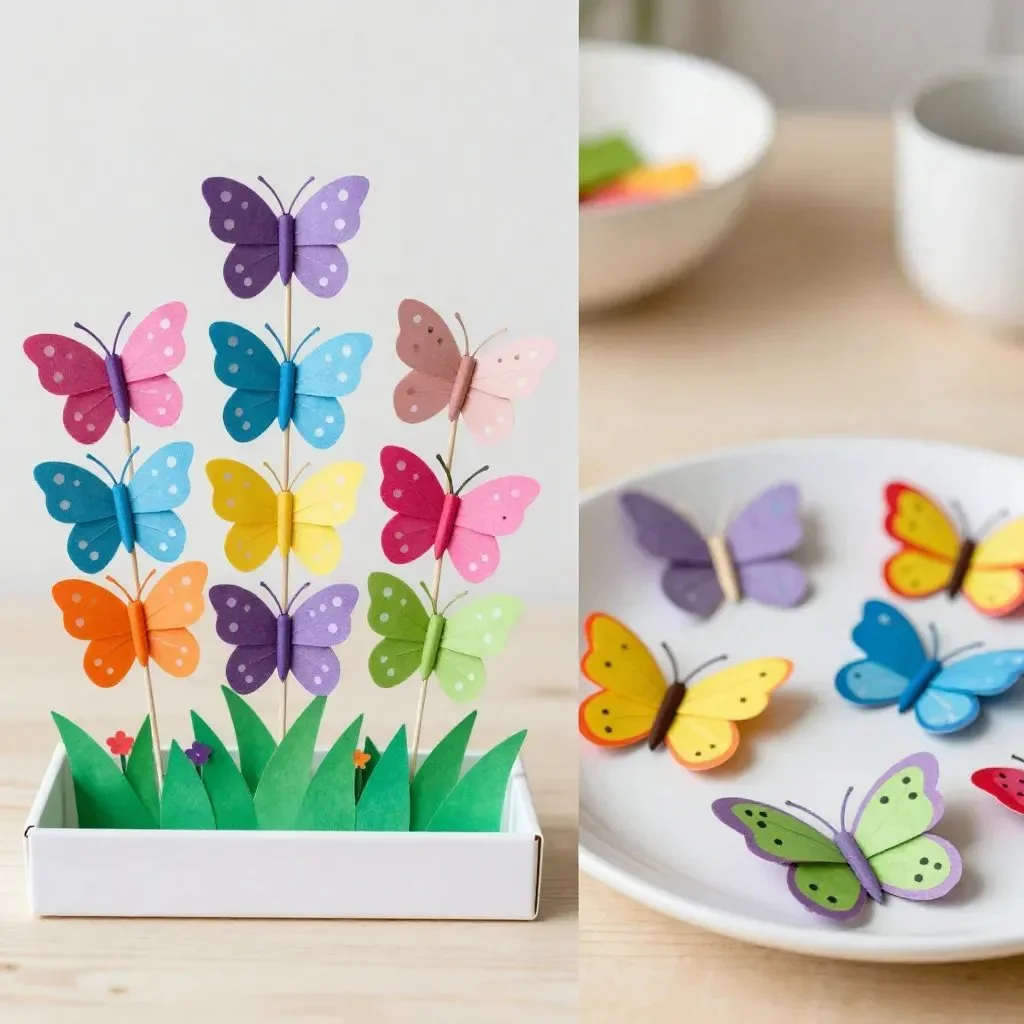 Colorful Pasta Butterflies 23 Colorful Pasta Butterflies