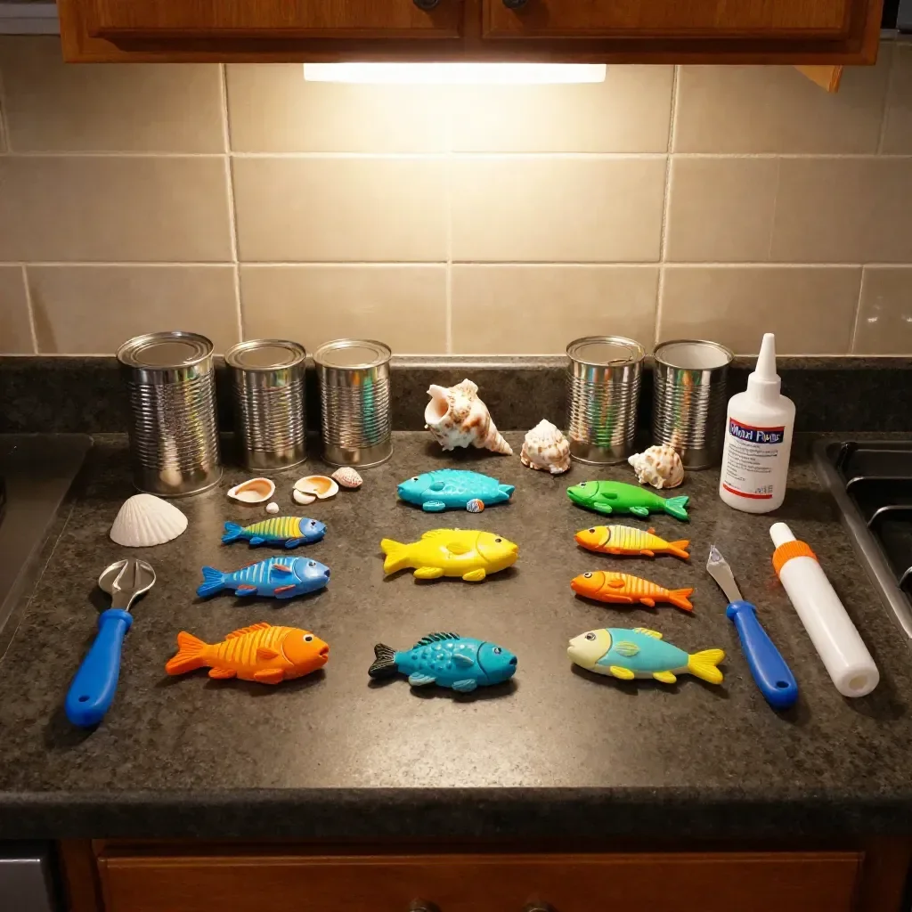 DIY Aquarium Tin Can Planters 24 DIY Aquarium Tin Can Planters