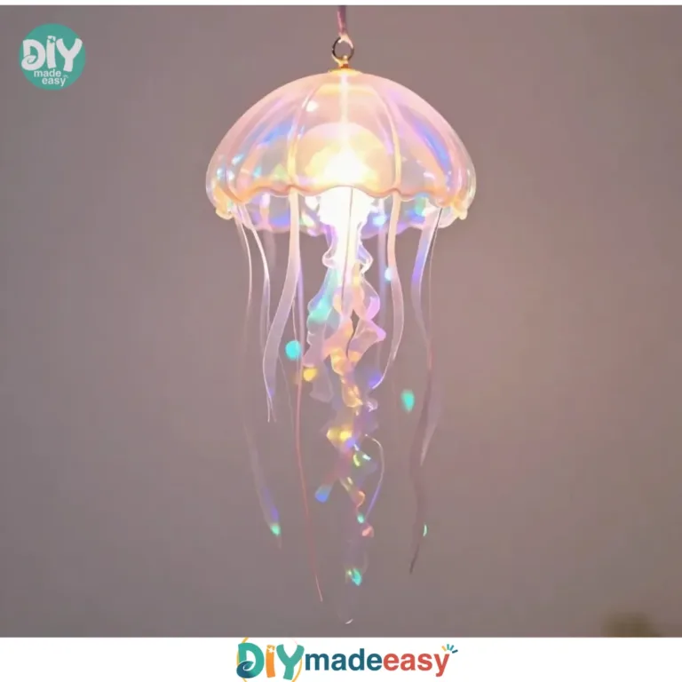 DIY glowing jellyfish lanterns for creative home decor.