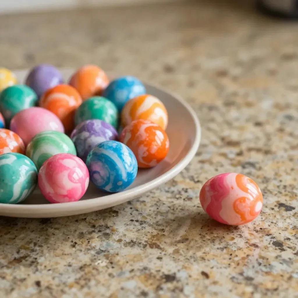 DIY Marble Bouncy Balls