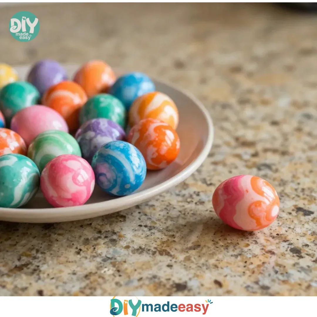 DIY Marble Bouncy Balls