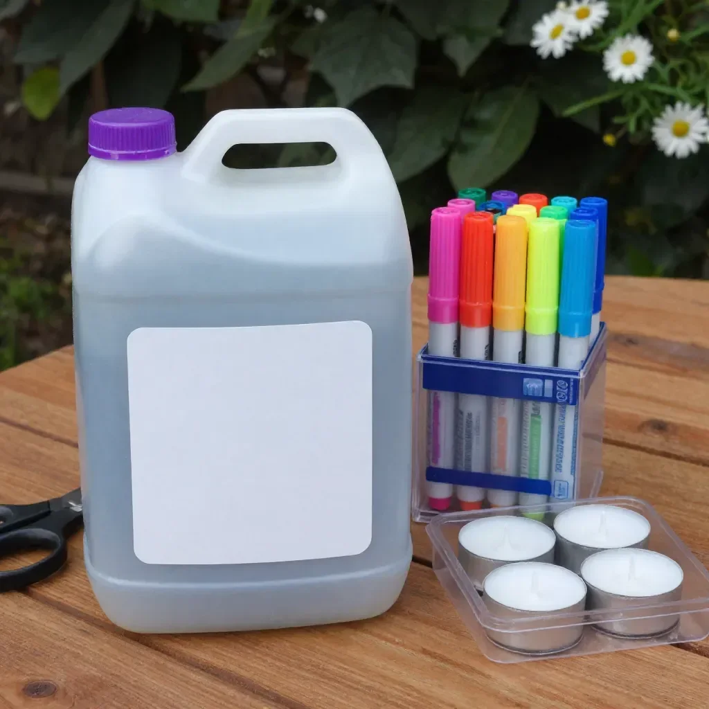 DIY Mosaic Milk Jug Lantern Cozy
