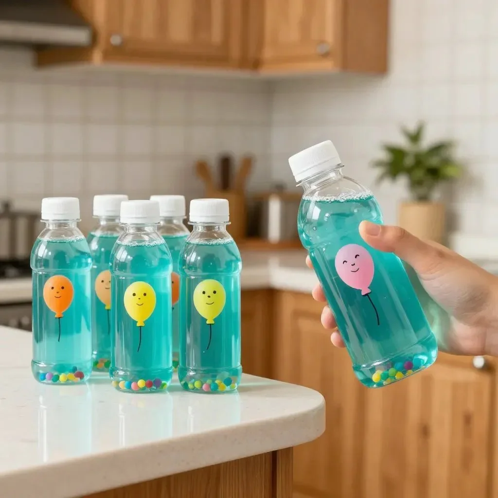 Floating Deep-Sea Creatures Sensory Bottle 25 Floating Deep-Sea Creatures Sensory Bottle