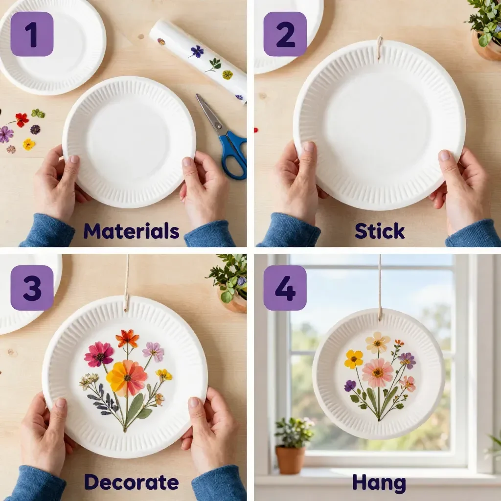 Flower Window Craft