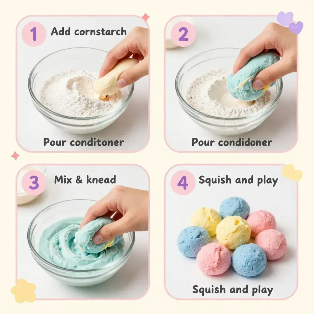 Fluffy Cloud Dough