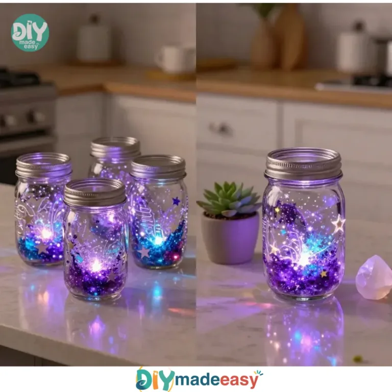 Handcrafted Galaxy Glow Jars with enchanting luminous effects