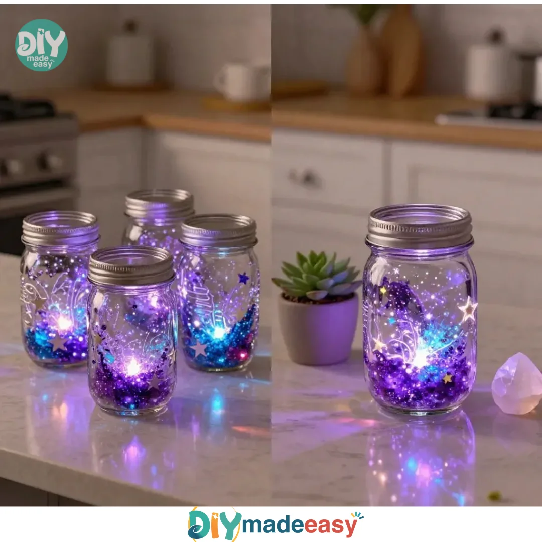 Galaxy Glow Jars