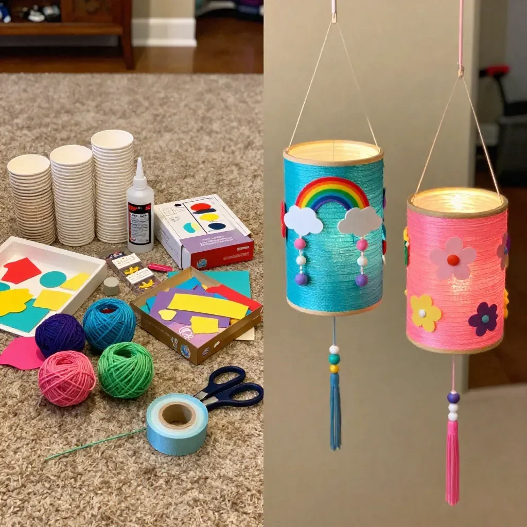Hanging Cup Lanterns 23 Hanging Cup Lanterns