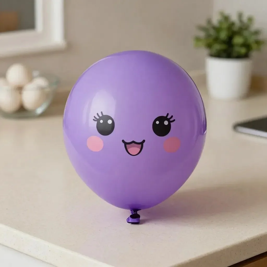 How to Make Easy Cotton Ball Balloon Squishies