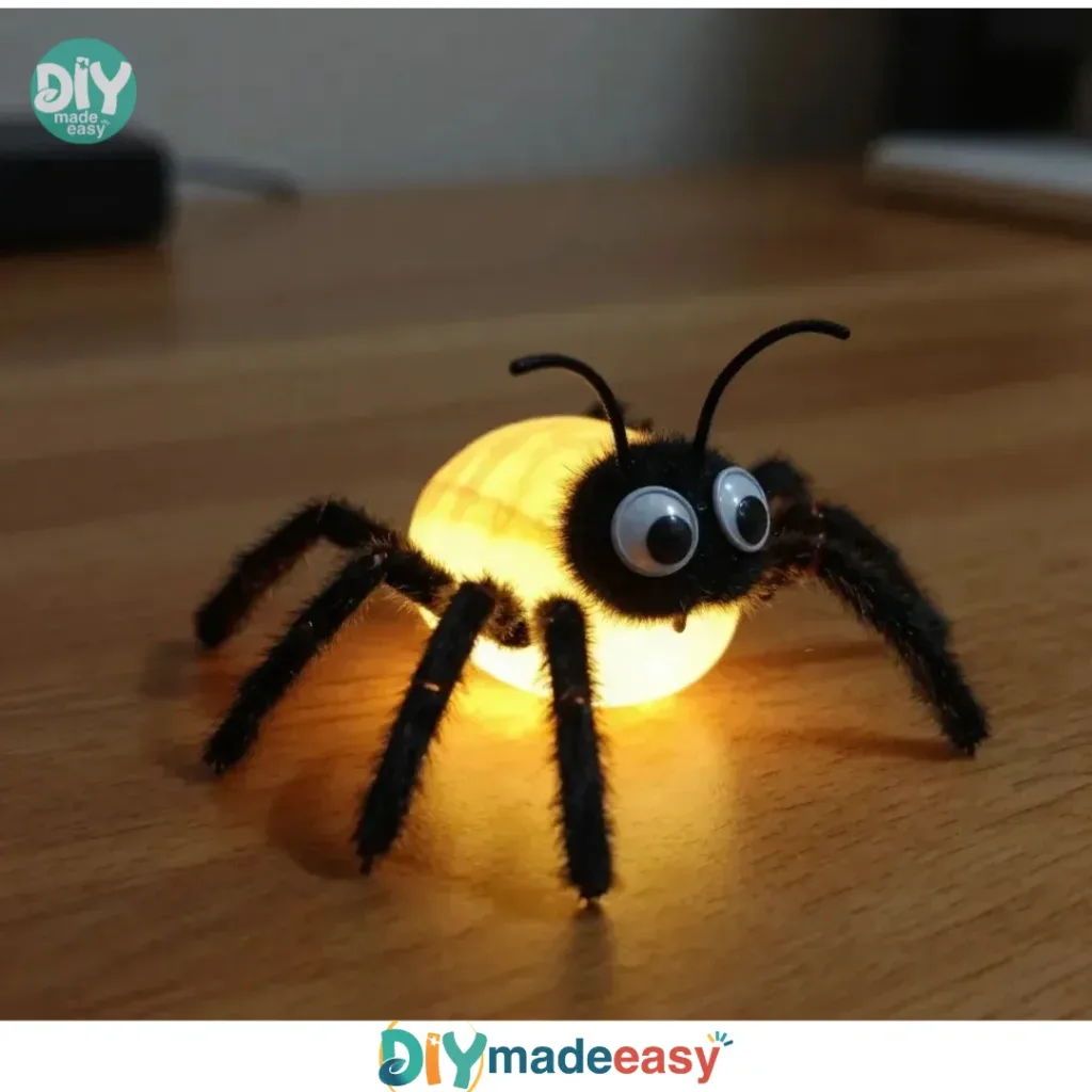 Easy glowing bug DIY craft for kids