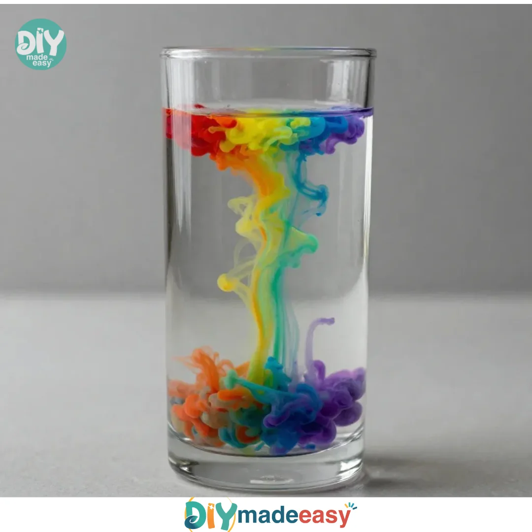 Magic Colorful Oil and Water Experiment 24 Magic Colorful Oil and Water Experiment