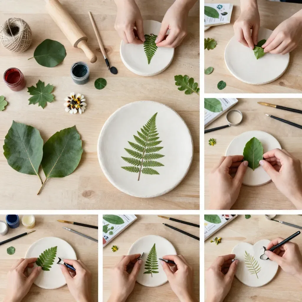 Nature Clay Imprints