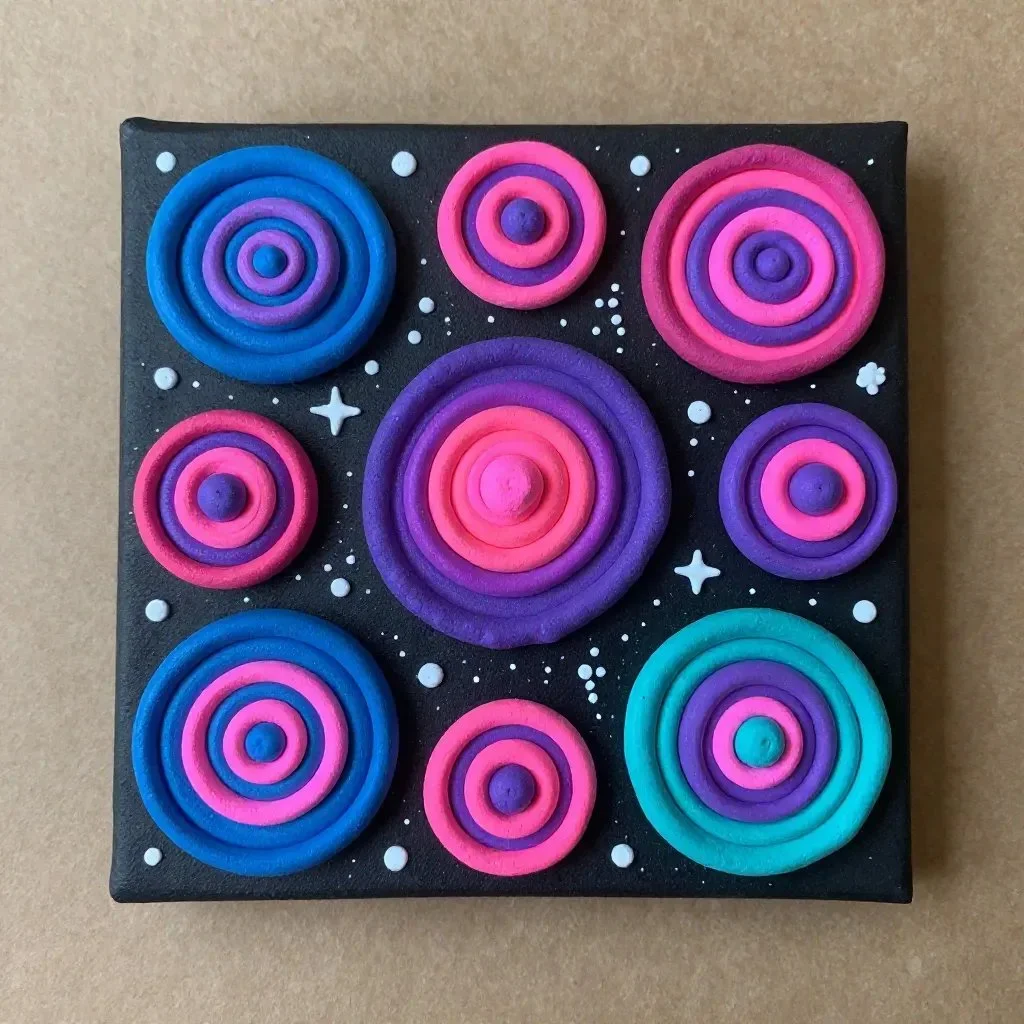 Puffy Paint Galaxy Craft 22 Puffy Paint Galaxy Craft