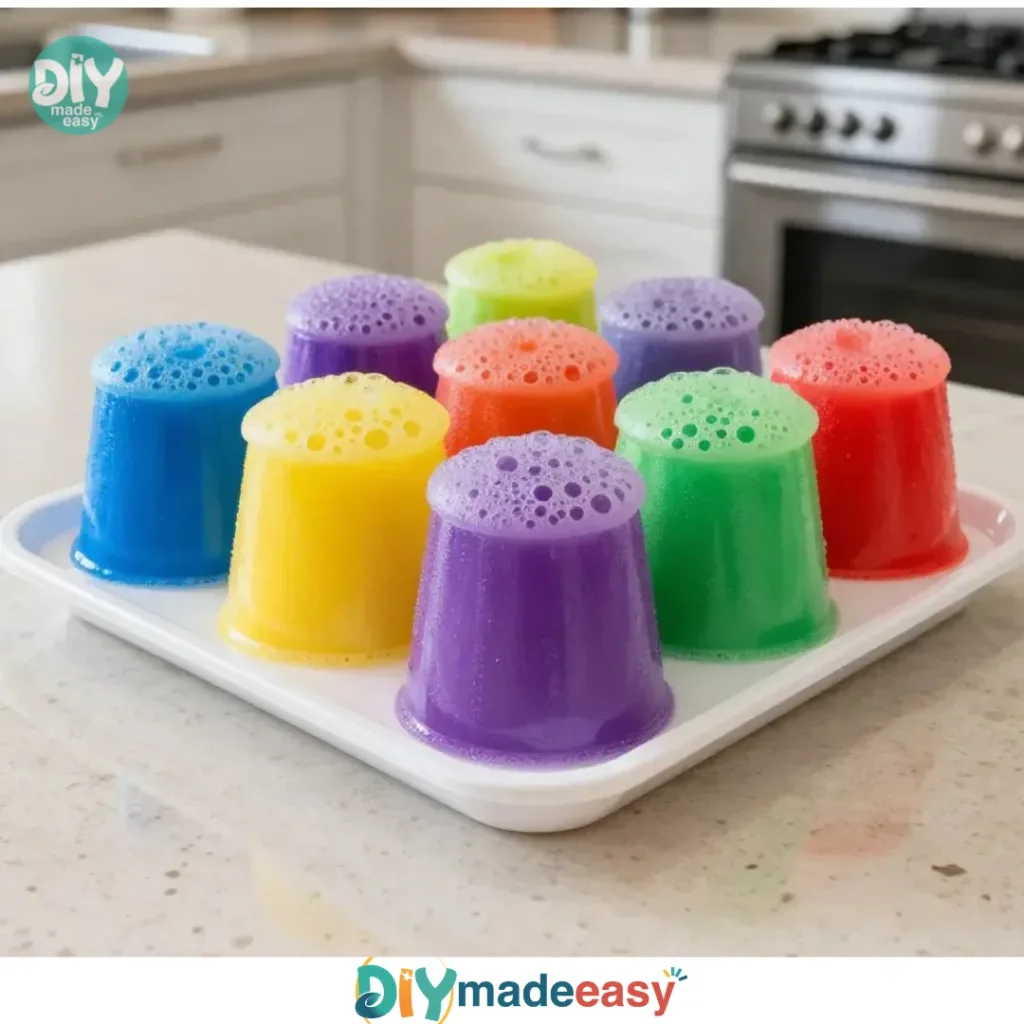 Colorful Rainbow Foam for playful sensory activities and creativity.