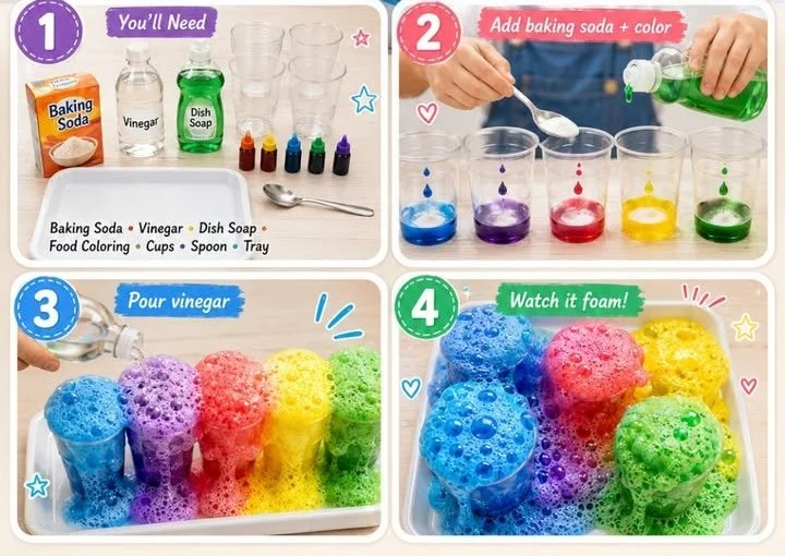 Rainbow Foam